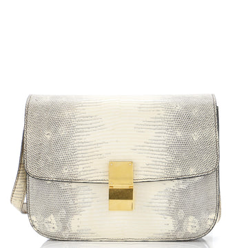 Celine Classic Box Bag Lizard Medium
