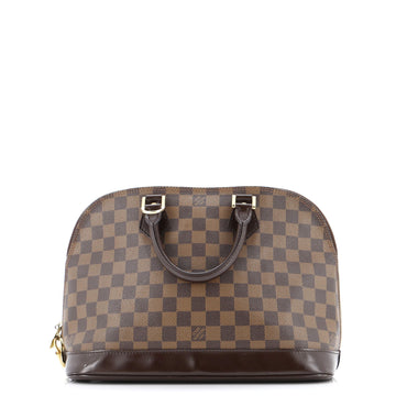Louis Vuitton Vintage Alma Handbag Damier PM