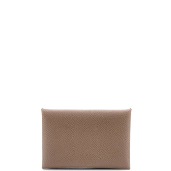 Hermes Calvi Duo Card Holder Epsom
