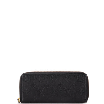 Louis Vuitton Clemence Wallet Monogram Empreinte Leather