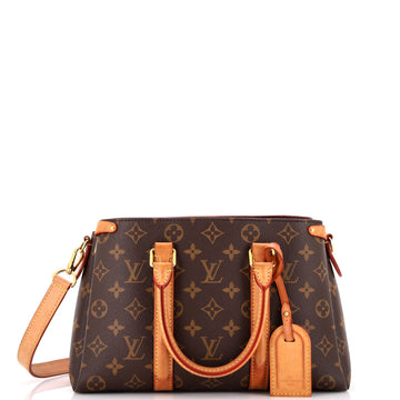 Louis Vuitton Soufflot Tote Monogram Canvas with Leather BB