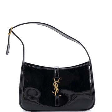 Saint Laurent Le 5 a 7 Hobo Patent Small