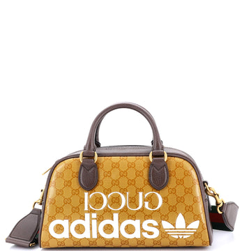 Gucci x adidas Duffle Bag GG Coated Canvas Mini