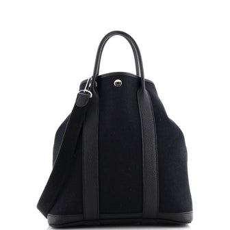 Hermes Garden File Tote Toile and Leather 28