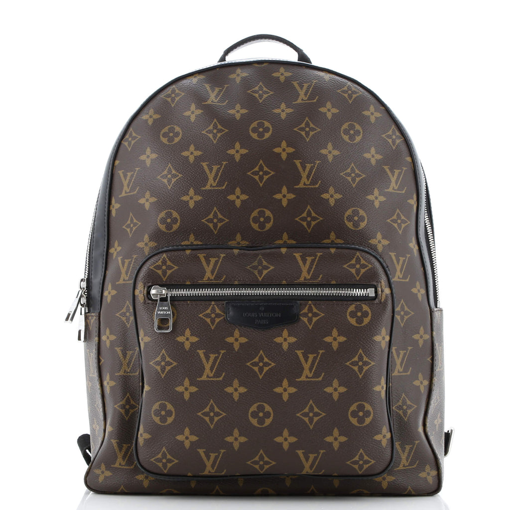 Louis Vuitton Josh Backpack Macassar Monogram Canvas Brown  display picture 2