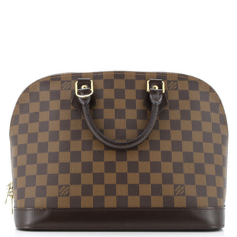 Louis Vuitton Vintage Alma Handbag Damier PM