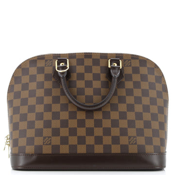 Louis Vuitton Vintage Alma Handbag Damier PM