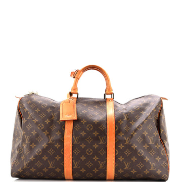 Louis Vuitton Keepall Bag Monogram Canvas 50