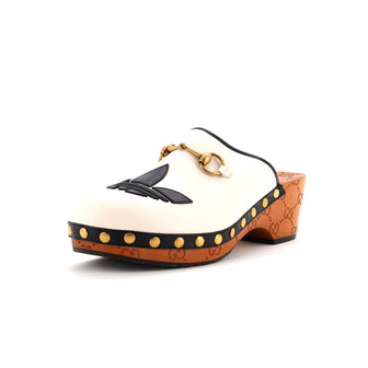 Gucci x adidas Women's Stann Horsebit Clogs Leather