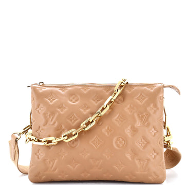 Louis Vuitton Coussin Bag Monogram Embossed Lambskin PM
