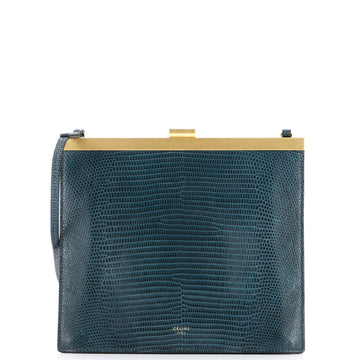 Celine Clasp Crossbody Bag Lizard Mini