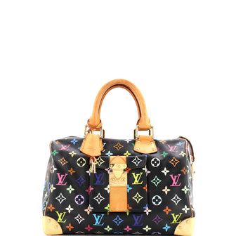 Louis Vuitton Speedy Handbag Monogram Multicolor 30