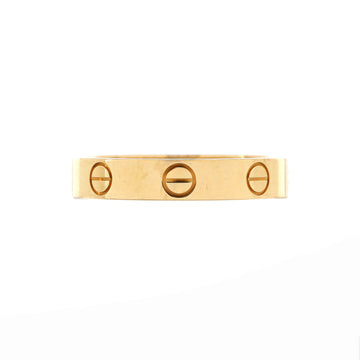 Cartier Love Wedding Band Ring 18K Yellow Gold