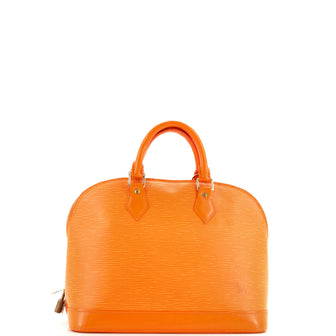 Louis Vuitton Vintage Alma Handbag Epi Leather PM