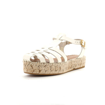 Christian Dior Women's Dioriviera Marine Espadrille Sandals Leather