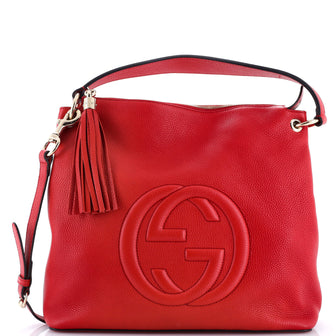 Gucci Soho Convertible Hobo Leather Large
