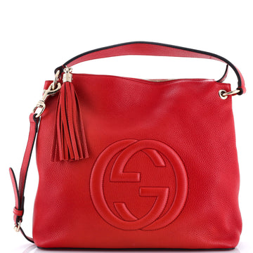 Gucci Soho Convertible Hobo Leather Large