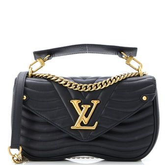Louis Vuitton New Wave Chain Bag Quilted Leather MM