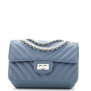 Chanel Reissue 2.55 Flap Bag Chevron Aged Calfskin Mini
