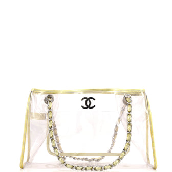Chanel Naked Tote Bag PVC Large