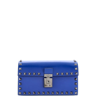 Valentino Garavani Rockstud Flap Crossbody Bag Leather Mini