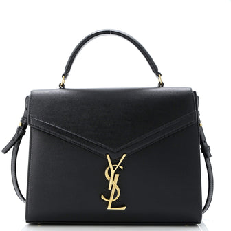 Saint Laurent Cassandra Top Handle Bag Leather Medium