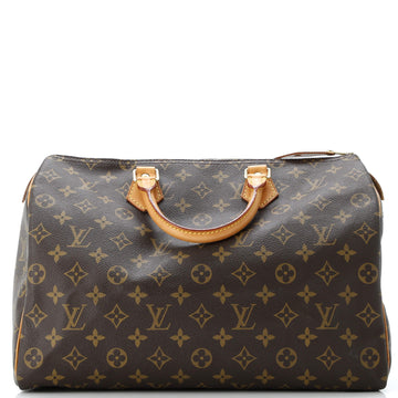 Louis Vuitton Speedy Handbag Monogram Canvas 35