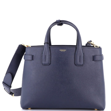 Burberry Banner Tote Leather Medium