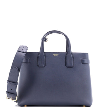 Burberry Banner Tote Leather Medium