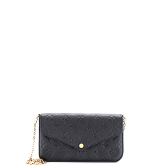 Louis Vuitton Felicie Pochette Monogram Empreinte Leather