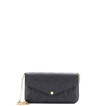 Louis Vuitton Felicie Pochette Monogram Empreinte Leather