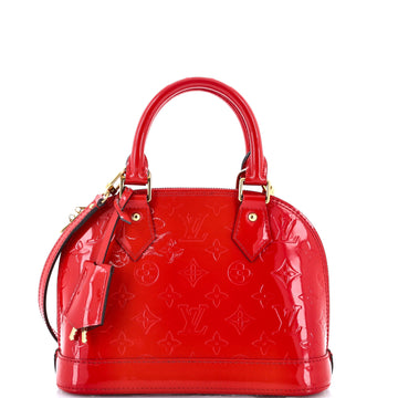 Louis Vuitton Alma Handbag Monogram Vernis BB