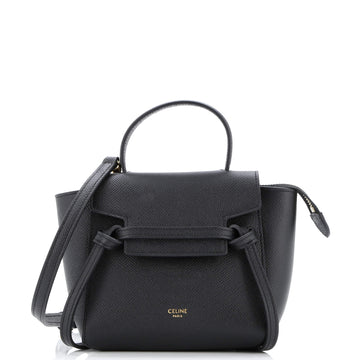 Celine Belt Bag Textured Leather Pico