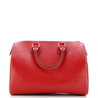 Louis Vuitton Speedy Handbag Epi Leather 25
