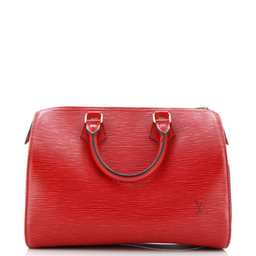 Louis Vuitton Speedy Handbag Epi Leather 25