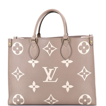 Louis Vuitton OnTheGo Tote Bicolor Monogram Empreinte Giant MM