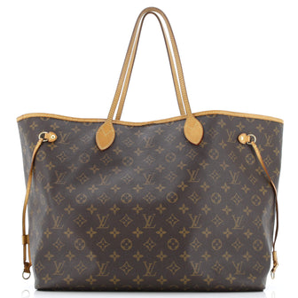 Louis Vuitton Neverfull Tote Monogram Canvas GM
