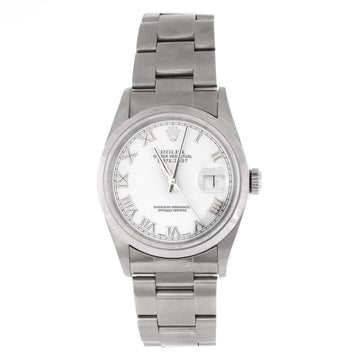 Rolex Oyster Perpetual Datejust Automatic Watch Stainless Steel 36