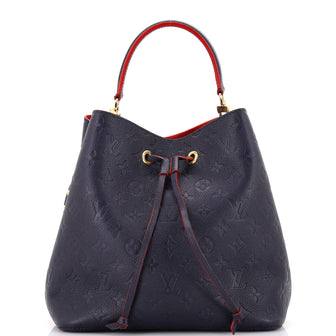 Louis Vuitton NeoNoe Handbag Monogram Empreinte Leather MM