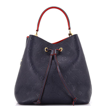 Louis Vuitton NeoNoe Handbag Monogram Empreinte Leather MM