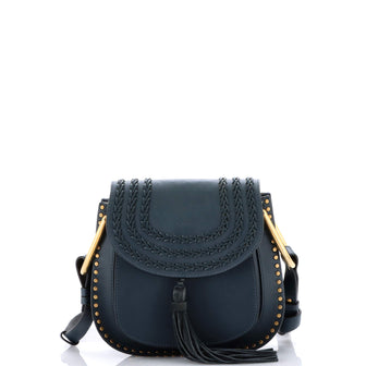Chloe Hudson Handbag Whipstitch Leather Small
