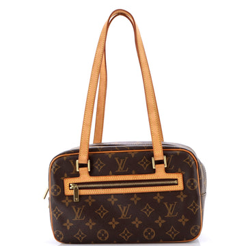 Louis Vuitton Cite Handbag Monogram Canvas MM