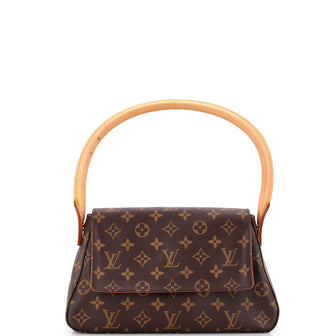 Louis Vuitton Looping Handbag Monogram Canvas Mini