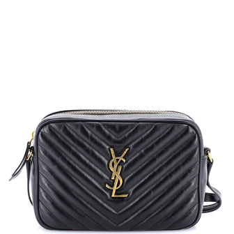 Saint Laurent Lou Camera Bag Matelasse Chevron Leather Small