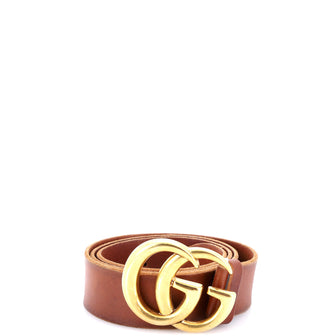 Gucci GG Marmont Belt Leather Wide