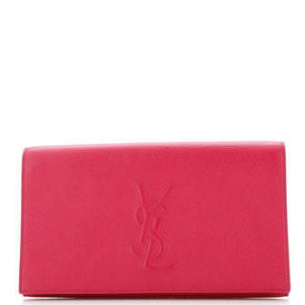 Saint Laurent Belle de Jour Clutch Leather Large
