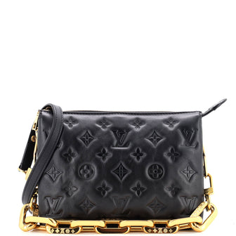 Louis Vuitton Coussin Bag Monogram Embossed Lambskin BB
