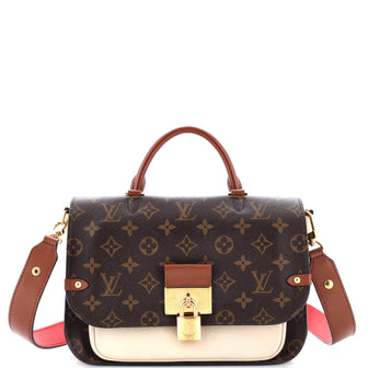 Louis Vuitton Vaugirard Handbag Monogram Canvas with Leather
