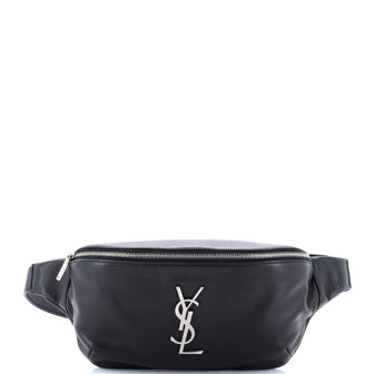 Saint Laurent Classic Monogram Belt Bag Leather