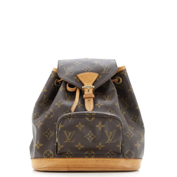 Louis Vuitton Vintage Montsouris Backpack Monogram Canvas PM